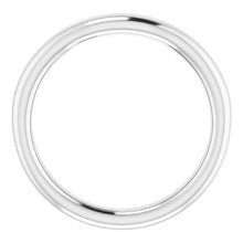 Charger l'image dans la galerie, Sterling Silver Band for 6.5 mm Round Ring

