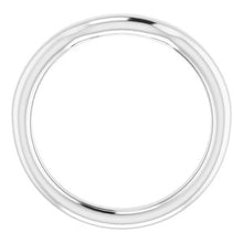 Charger l'image dans la galerie, Sterling Silver Band for 8.8 mm Round Ring
