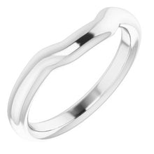 Charger l'image dans la galerie, Sterling Silver Band for 10 mm Round Ring
