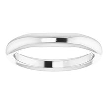 Charger l'image dans la galerie, Sterling Silver Band for 6 mm Cushion Ring
