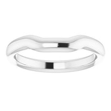Charger l'image dans la galerie, Sterling Silver Band for 9.4 mm Round Ring
