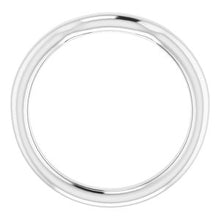Charger l'image dans la galerie, Sterling Silver Band for 9 mm Cushion Ring
