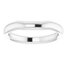 Charger l'image dans la galerie, Sterling Silver Band for 8 mm Cushion Ring
