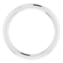Charger l'image dans la galerie, Sterling Silver Band for 9x7 mm Oval Ring
