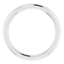 Charger l'image dans la galerie, Sterling Silver Band for 7x5 mm Oval Ring
