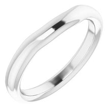 Charger l'image dans la galerie, Sterling Silver Band for 10x8 mm Oval Ring
