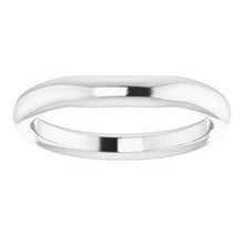 Charger l'image dans la galerie, Sterling Silver Band for 8x6 mm Emerald Ring
