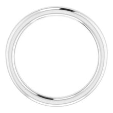Charger l'image dans la galerie, Sterling Silver Band for 5 mm Square Ring
