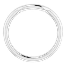 Charger l'image dans la galerie, Sterling Silver Band for 8 mm Square Ring

