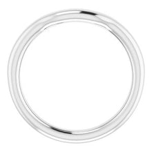 Charger l'image dans la galerie, Sterling Silver Band for 7.5 mm Square Ring
