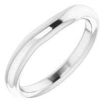 Charger l'image dans la galerie, Sterling Silver Band for 6.5 mm Square Ring
