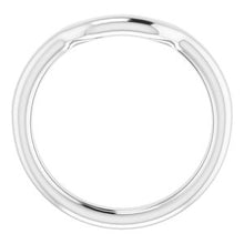 Charger l'image dans la galerie, Sterling Silver Band for 10 mm Square Ring
