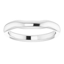 Charger l'image dans la galerie, Sterling Silver Band for 7 mm Square Ring
