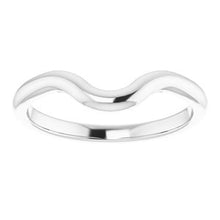 Charger l'image dans la galerie, Sterling Silver Band for 7.4 mm Round Ring
