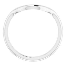 Load image into Gallery viewer, Sterling Silver Band for 15 mm Round Ring
