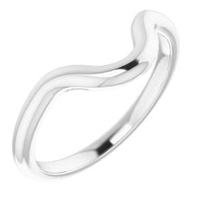 Load image into Gallery viewer, Sterling Silver Band for 11x9 mm Oval Ring
