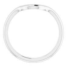 Load image into Gallery viewer, Sterling Silver Band for 10x8 mm Oval Ring
