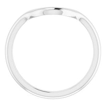 Load image into Gallery viewer, Sterling Silver Band for 12x10 mm Oval Ring
