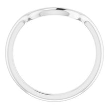 Load image into Gallery viewer, Sterling Silver Band for 14 mm Cushion Ring

