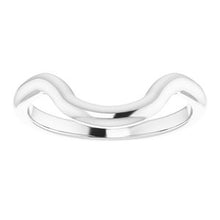 Load image into Gallery viewer, Sterling Silver Band for 14 mm Cushion Ring

