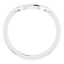 Charger l'image dans la galerie, Sterling Silver Band for 11x9 mm Emerald Ring
