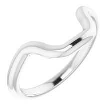 Load image into Gallery viewer, Sterling Silver Band for 15x11 mm Emerald Ring
