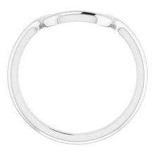 Load image into Gallery viewer, Sterling Silver Band for 14x10 mm Emerald Ring
