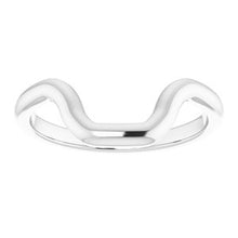 Load image into Gallery viewer, Sterling Silver Band for 14x10 mm Emerald Ring
