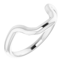 Load image into Gallery viewer, Sterling Silver Band for 16x12 mm Emerald Ring
