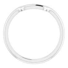 Load image into Gallery viewer, Sterling Silver Band for 7.5 mm Square Ring
