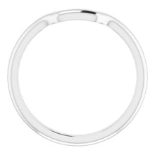 Load image into Gallery viewer, Sterling Silver Band for 6 mm Square Ring

