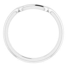 Load image into Gallery viewer, Sterling Silver Band for 10 mm Square Ring
