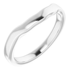 Sterling Silver Band for 5.2 mm Round Ring