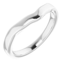 Charger l&#39;image dans la galerie, Sterling Silver Band for 6 mm Round Ring
