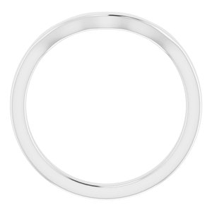 Sterling Silver Band for 6 mm Round Ring