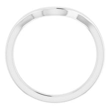 Charger l&#39;image dans la galerie, Sterling Silver Band for 9.4 mm Round Ring
