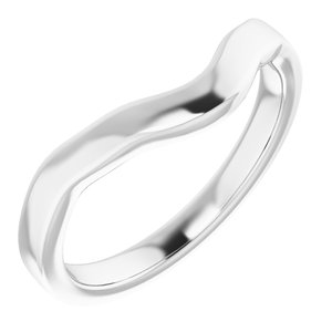 Sterling Silver Band for 8.8 mm Round Ring