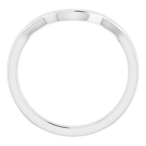Sterling Silver Band for 8.8 mm Round Ring