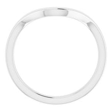 Charger l&#39;image dans la galerie, Sterling Silver Band for 12x10 mm Oval Ring
