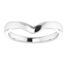Charger l&#39;image dans la galerie, Sterling Silver Band for 8x6 mm Oval Ring
