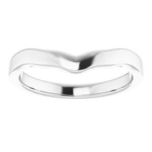 Charger l&#39;image dans la galerie, Sterling Silver Band for 7x5 mm Oval Ring
