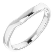 Charger l&#39;image dans la galerie, Sterling Silver Band for 5x3 mm Oval Ring
