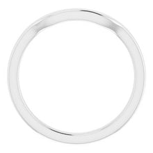 Charger l&#39;image dans la galerie, Sterling Silver Band for 5x3 mm Oval Ring
