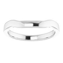 Charger l&#39;image dans la galerie, Sterling Silver Band for 5x3 mm Oval Ring
