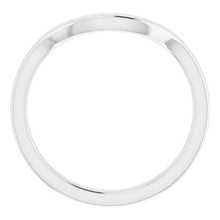 Charger l&#39;image dans la galerie, Sterling Silver Band for 8 mm Asscher Ring

