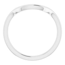 Charger l'image dans la galerie, Sterling Silver Band for 12 mm Cushion Ring

