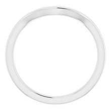 Charger l&#39;image dans la galerie, Sterling Silver Band for 6x4 mm Emerald Ring
