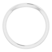 Charger l&#39;image dans la galerie, Sterling Silver Band for 6 mm Square Ring
