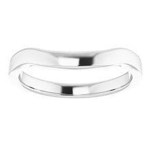 Charger l&#39;image dans la galerie, Sterling Silver Band for 6 mm Square Ring
