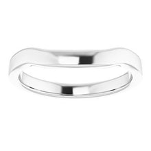 Charger l&#39;image dans la galerie, Sterling Silver Band for 5.5 mm Square Ring
